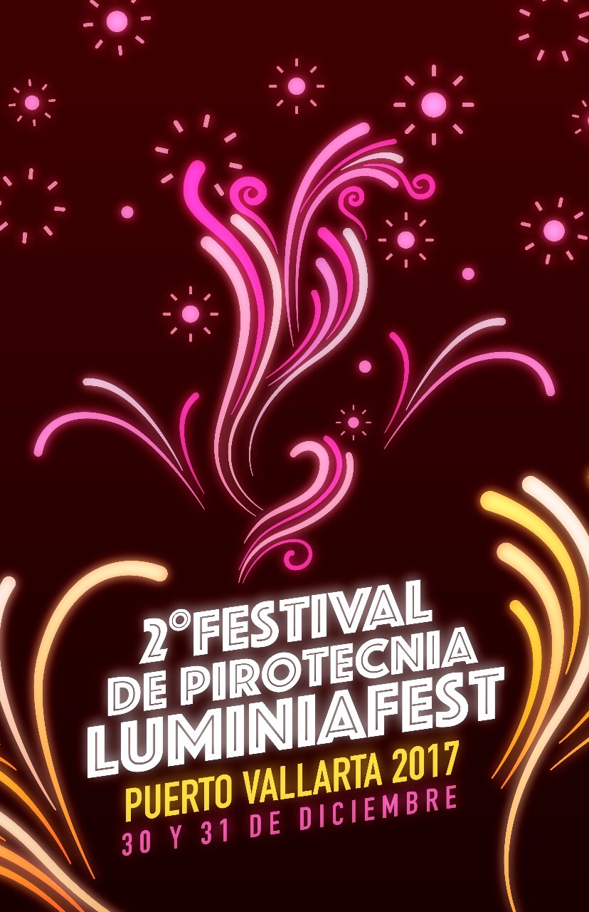 II Festival de Pirotecnia LuminiaFest Puerto Vallarta 2017