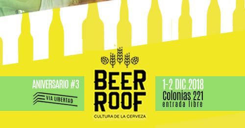 Vía Libertad Aniversario # 3 + Beer Roof // Sab.1 Dom.2 Dic. 2018